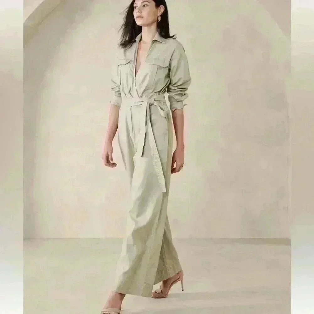 Banana Republic TWILL JUMPSUIT